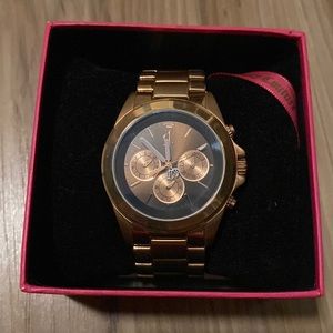 Rose Gold Dial Stainless Steel Women's Watch Juicy Couture